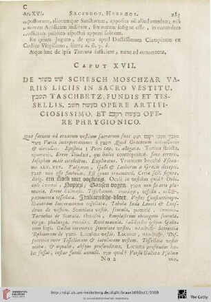 Cap. XVII.