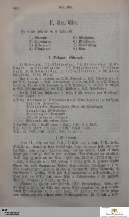 VI. Generalat Ulm