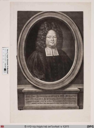 Bildnis Johann Jacob Lungershausen