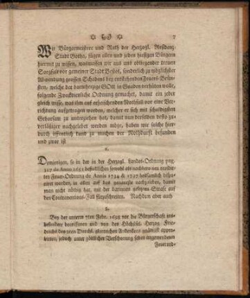 Wir Bürgermeistere und Rath der Herzogl. Residenz-Stadt Gotha,[...]