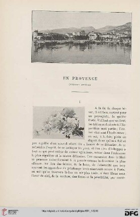 3. Pér. 25.1901: En Provence, [1]