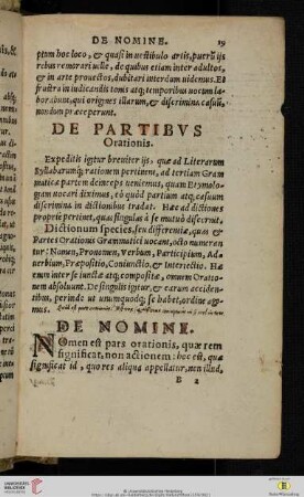 De partibus orationis