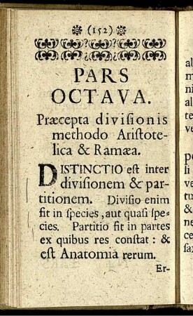 Pars Octava.