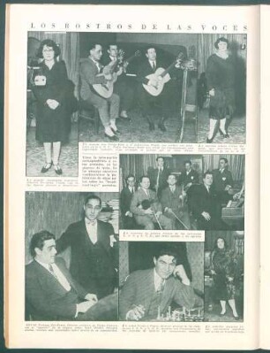 Los rostros de las voces