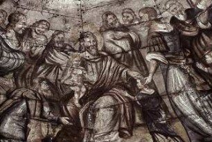 Christus segnet die Kinder