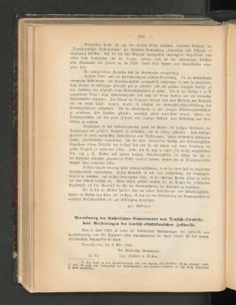 Verordnung des Kaiserlichen Gouverneurs von Deutsch-Ostafrika, betr. Aenderungen des deutsch-ostafrikanischen Zolltarifs.