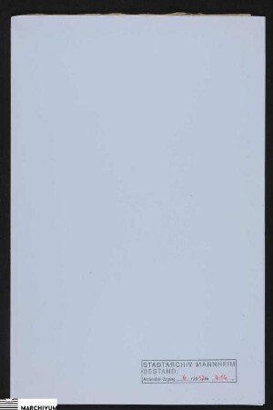 Die Verlassenschaft des israelitischen Schuzbürgers Joseph David Kuhn (Kühn) aus Ilvesheim betreffend