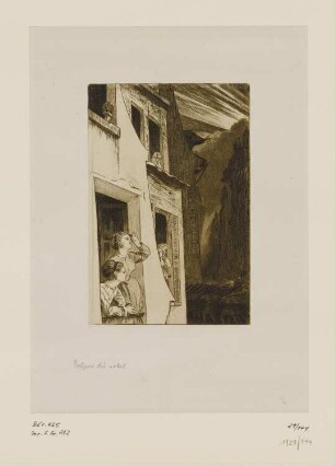 Sonnenfinsternis, aus: "Sonnets et Eaux-Fortes", Paris 1869