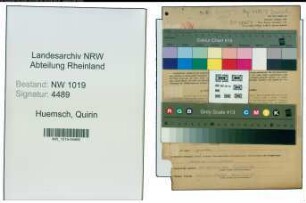 Entnazifizierung Quirin Huemsch , geb. 06.05.1894 (Ingenieur)