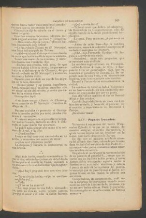XXV. - Papeles trocados.
