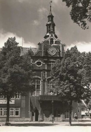 Arnstadt, Rathaus : Arnstadt (Thüringen). Rathaus