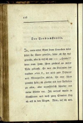 Der Verdienstvolle.