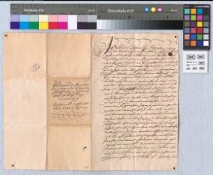 Werden.-Dr. iur. Melchior Dethmar von Wittgenstein, pfälzischer Geheimer Rat, macht bekannt, dass ihn Abt Cölestin mit dem Gut Bischopinck im Amt und Kirchspiel Bochum belehnt hat. Er hat huldigen lassen durch Lic. iur. Johann Franz Contzen im Beisein von Dr. iur. Johann Wilhelm Mähler, Rat und Kanzleidirektor des Abts und Johann Caspar Rating, Bürger der Stadt Werden.-Es siegelt der Bevollmächtigte, Or., Papier, Petschaft und Unterschrift des Bevollmächtigten