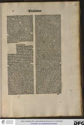 Sextus tractatus.