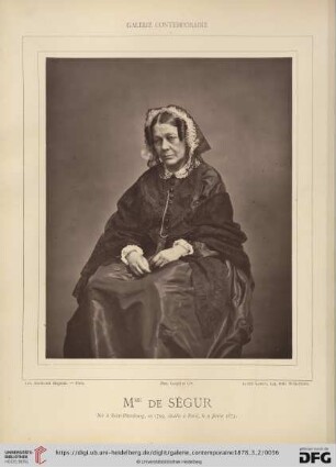 Mme de Sègur