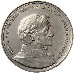 Gedenk-Medaille Richard Wagner