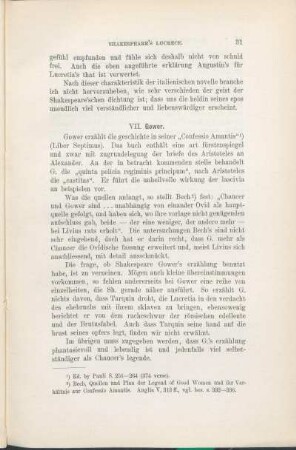 VII. Gower.