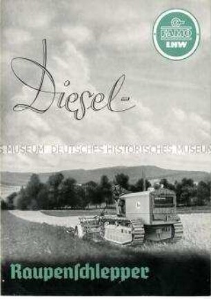 Diesel-Raupenschlepper