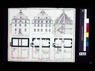 Bau eines neuen Amtshauses in Virneburg unter Verwendung alter Bauteile