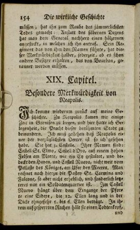 XIX. Capitel. Besondere Merkwürdigkeiten von Neapolis.