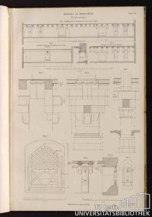 Tafel 10. Rathaus zu Duderstadt. Teilzeichnungen.