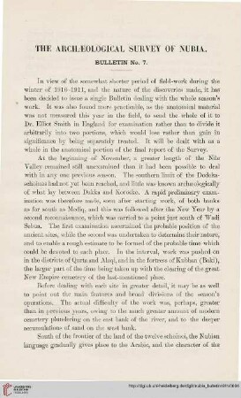 7.1910/11: The archaeological survey of Nubia