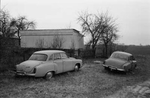 In Wensickendorf mit zwei Wartburg