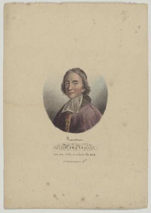 Bildnis des Francois de Salignac de la Mothe Fénelon