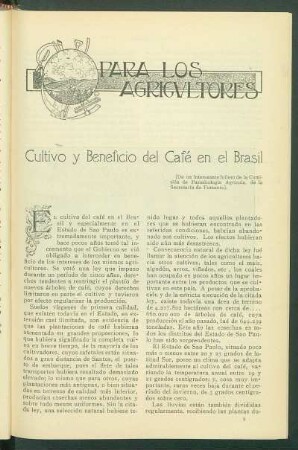 Para los Agricultores