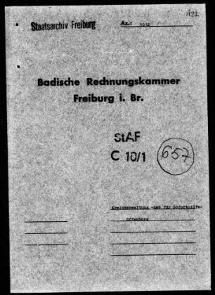 Amt für Soforthilfe Offenburg