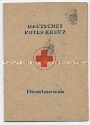 Dienstausweis des Deutschen Roten Kreuzes der DDR als Vorsitzender des Hygiene-Fachaktivs - Personenkonvolut