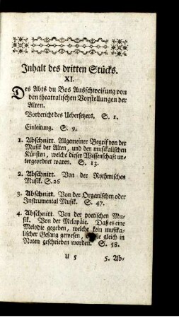 Inhalt des dritten Stücks