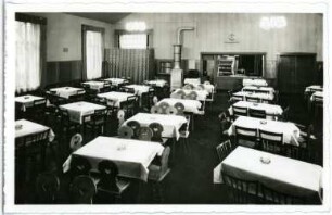 Spremberg. Gasthof schwarze Pumpe Saal