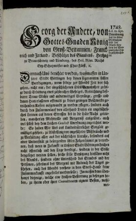 Stille Beisetzung der Leichname künftig nur noch am Morgen [gedruckte Verordnung].