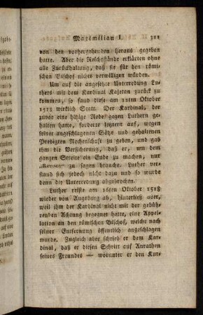 311-330, [..., ungeachtet er noch nichts] von den vorhergehenden heraus gegeben hatte.