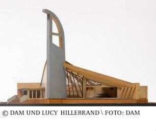 St. Nikolauskirche - Modell des Gesamtgebäudes