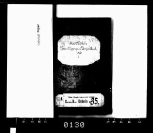 Verzichtsbuch, Bd. 01