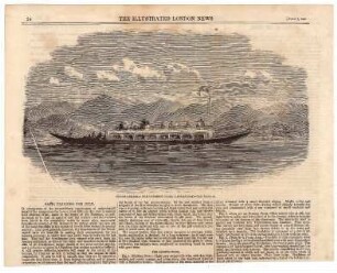 Steam-Gondola for Coniston-Lake, Lancashire