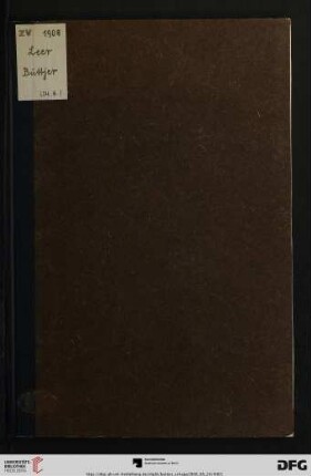 Katalog zur Versteigerung aus den kunstgewerblichen Sammlungen des Postdirektors Esslinger in Leer (Ostfriesland) : [Versteigerung zu Leer (Ostfriesland) am 24., 25., 26. Juni 1908]