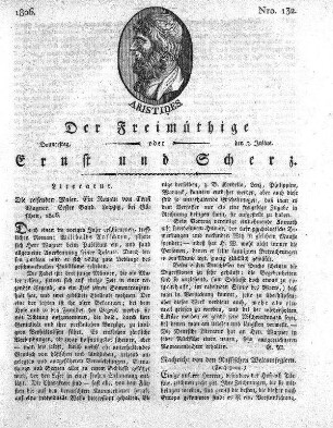 Nro. 132, Donnerstag den 3. Julius 1806