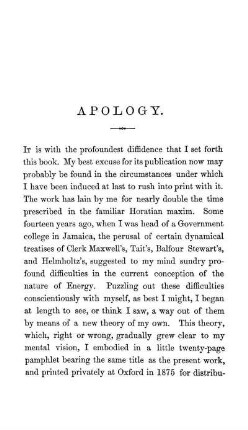 Apology.