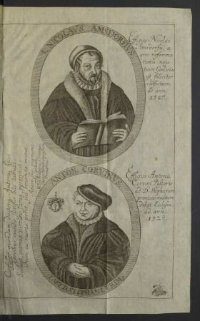 Nicolaus Amsdorfius. Antonius Corvinus.