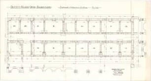 Seidl, Gabriel von; Steinach; Schlossneubau - Fundament u. EG (Grundriss)