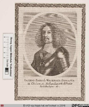 Bildnis Jacob Wassenaer d. Ä. baron van heer van Obdam
