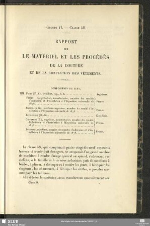 Composition Du Jury
