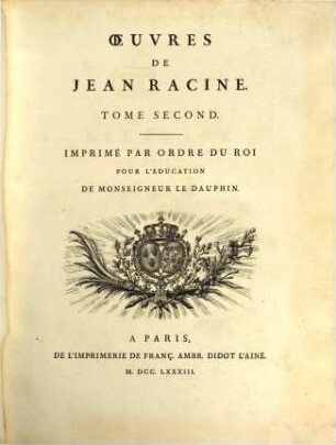 Oeuvres De Jean Racine, 2