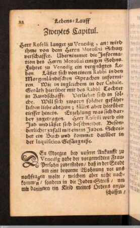 Zweytes Capitul.