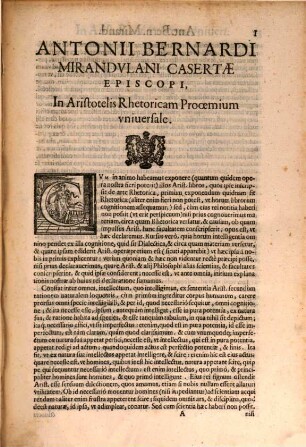 In tertium librum Rhethoricae Aristotelis Explicatio