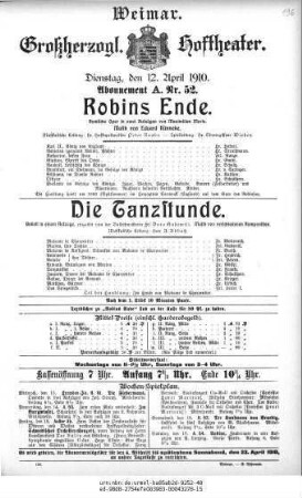 Die Tanzstunde