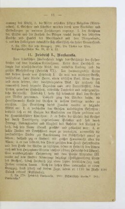 11. Friedrich I., Barbarossa
